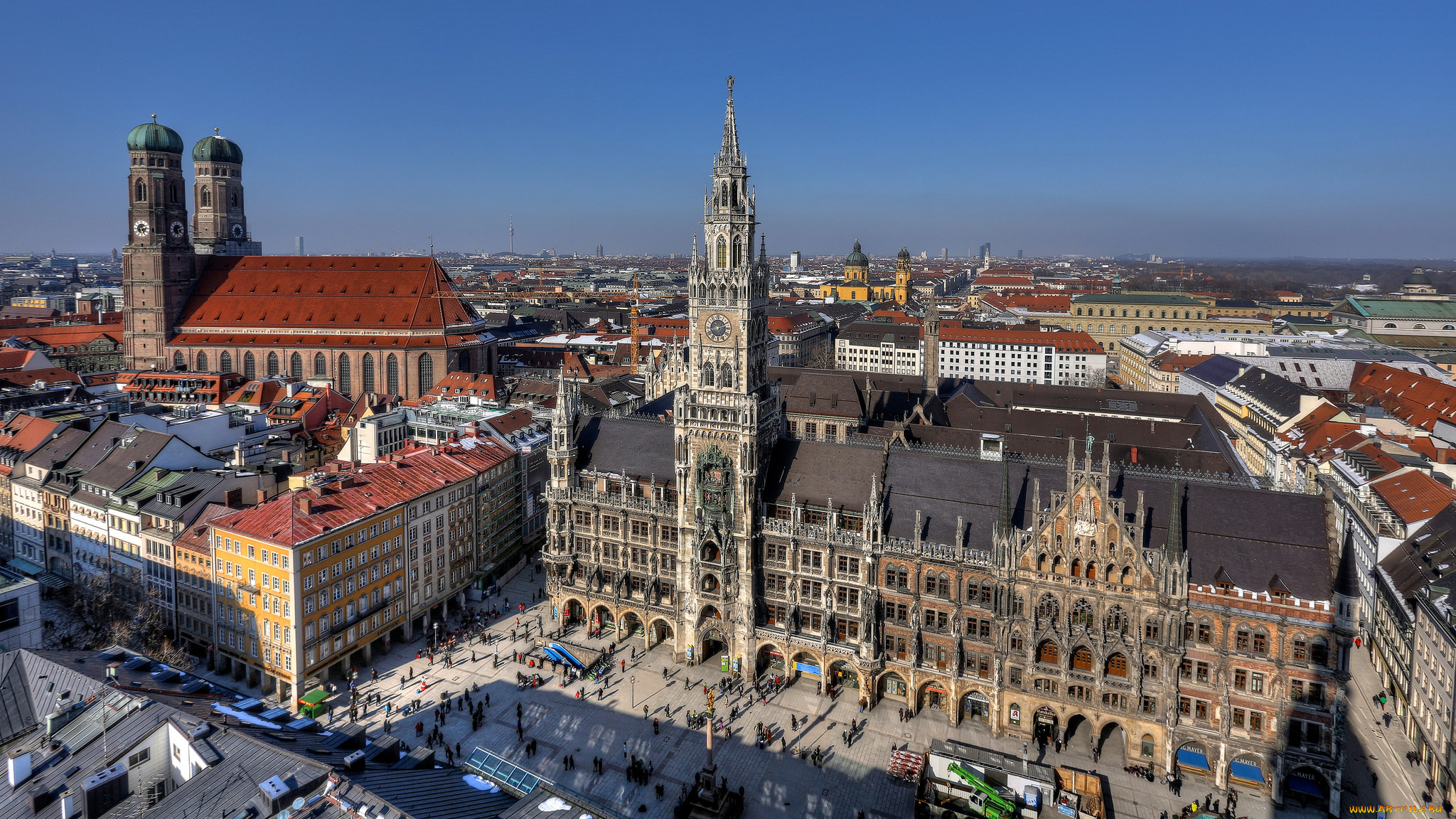 , , , , , , , munich, town, hall, marienplatz, bavaria, germany, , , 